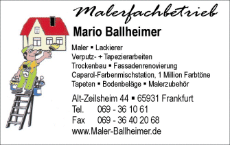 Malerfachbetrieb Mario Ballheimer