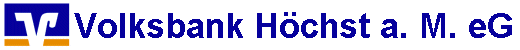 Volksbank H&ouml;chst am Main e.G.
